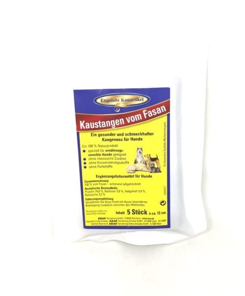 Fazānu košļājamās nūjas