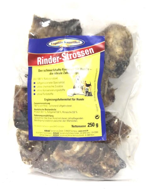 Liellopu barības vada gabali