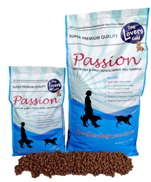 Dog Lovers Gold Passion Ocean fish