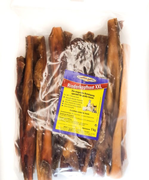 Liellopu galvas āda XXL 1 kg