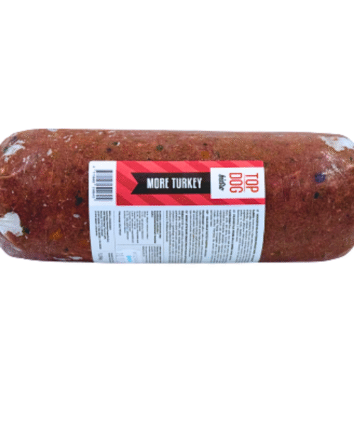 * Top Dog vorst kalkun, lammas, kilud, porgand, õun, brokoli, spinat, kõrvits, mustikad More Turkey