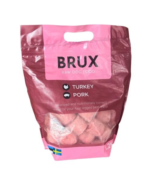Brux Kalkun ja siga toortoidupallid 1,2kg